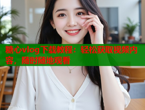 糖心vlog下载教程：轻松获取视频内容，随时随地观看