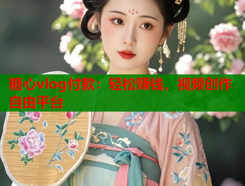 糖心vlog付款：轻松赚钱，视频创作自由平台
