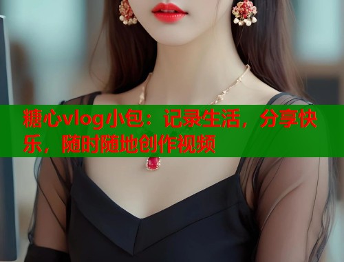 糖心vlog小包：记录生活，分享快乐，随时随地创作视频