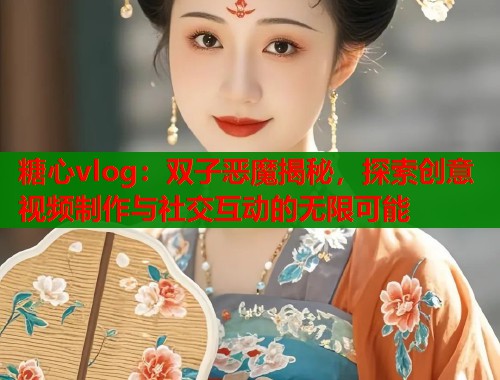 糖心vlog：双子恶魔揭秘，探索创意视频制作与社交互动的无限可能