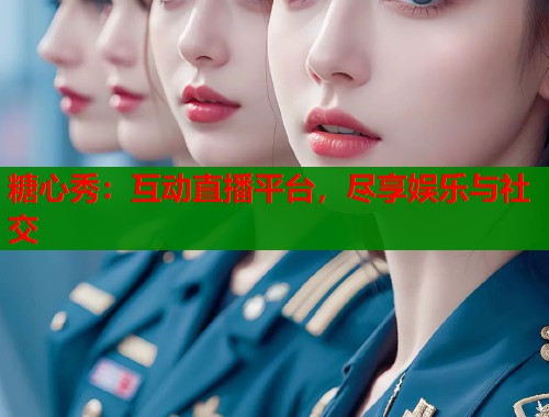 糖心秀：互动直播平台，尽享娱乐与社交