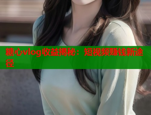 糖心vlog收益揭秘：短视频赚钱新途径