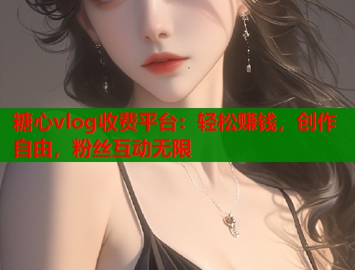 糖心vlog收费平台：轻松赚钱，创作自由，粉丝互动无限