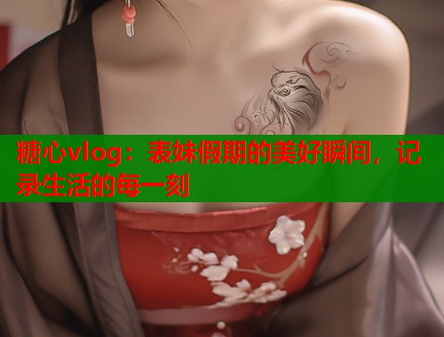 糖心vlog：表妹假期的美好瞬间，记录生活的每一刻