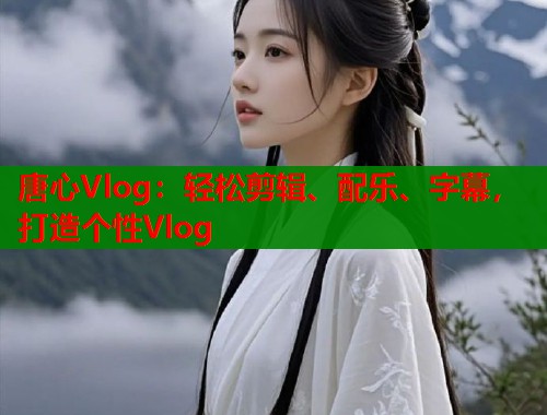 唐心Vlog：轻松剪辑、配乐、字幕，打造个性Vlog