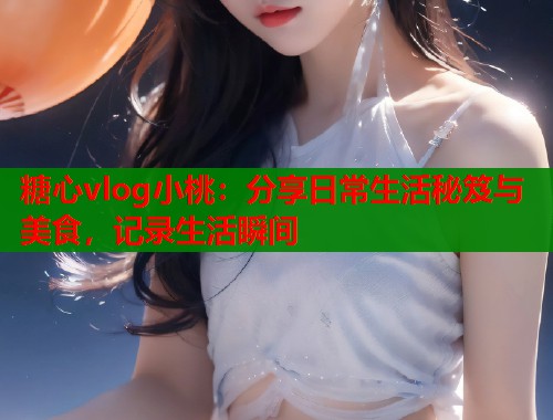 糖心vlog小桃：分享日常生活秘笈与美食，记录生活瞬间