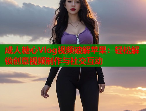 成人糖心Vlog视频破解苹果：轻松解锁创意视频制作与社交互动