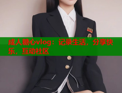 成人糖心vlog：记录生活，分享快乐，互动社区