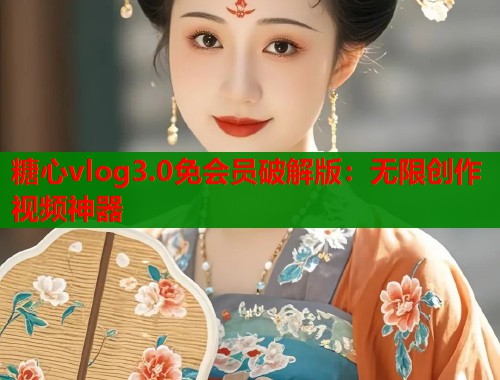 糖心vlog3.0免会员破解版：无限创作视频神器
