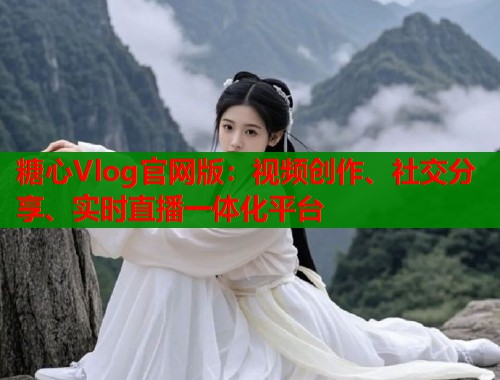 糖心Vlog官网版：视频创作、社交分享、实时直播一体化平台