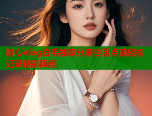 糖心vlog白毛独家分享生活点滴轻松记录精彩瞬间