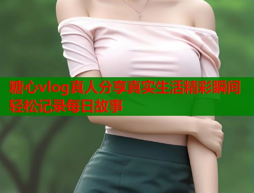糖心vlog真人分享真实生活精彩瞬间轻松记录每日故事