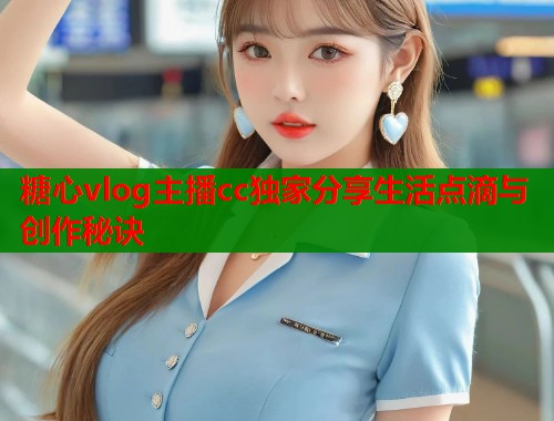 糖心vlog主播cc独家分享生活点滴与创作秘诀