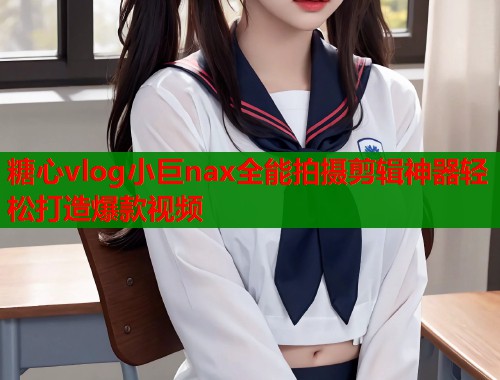 糖心vlog小巨nax全能拍摄剪辑神器轻松打造爆款视频