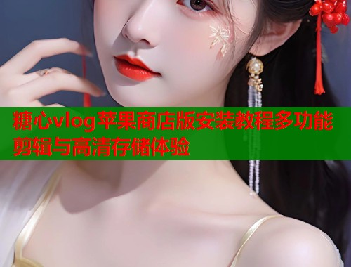 糖心vlog苹果商店版安装教程多功能剪辑与高清存储体验