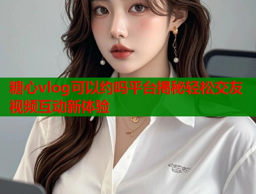 糖心vlog可以约吗平台揭秘轻松交友视频互动新体验