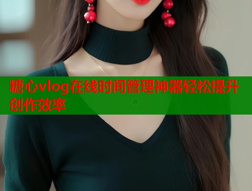 糖心vlog在线时间管理神器轻松提升创作效率