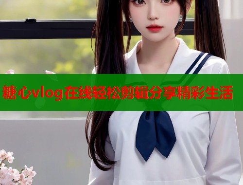 糖心vlog在线轻松剪辑分享精彩生活