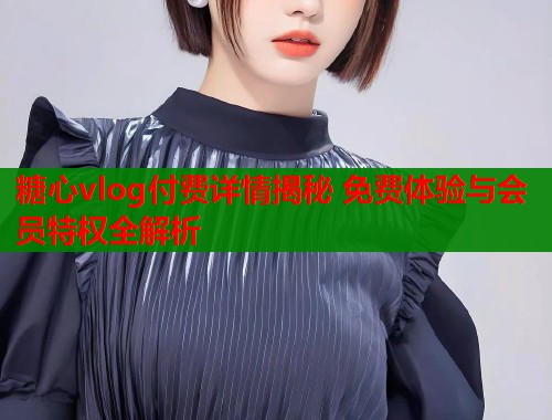 糖心vlog付费详情揭秘 免费体验与会员特权全解析