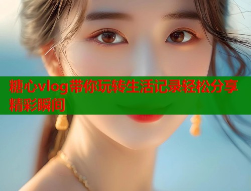 糖心vlog带你玩转生活记录轻松分享精彩瞬间